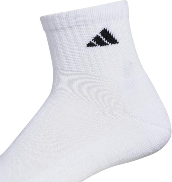 Men's Socks, Athletic Cushioned Quarter 6-Pack, Ankle Fit with Arch Support - Image 3