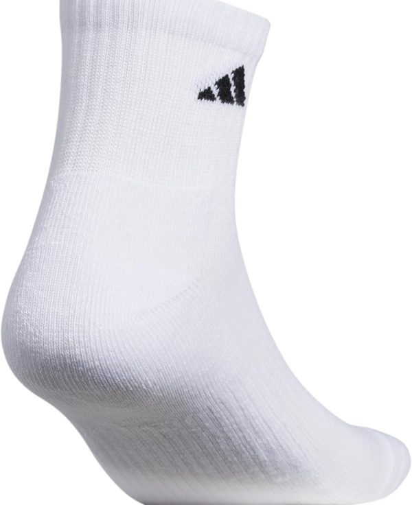 Men's Socks, Athletic Cushioned Quarter 6-Pack, Ankle Fit with Arch Support - Image 5