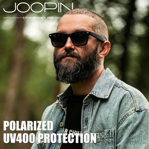 Square Sunglasses Polarized UV Protection Trendy Designer Sun Glasses Men Women - Image 2